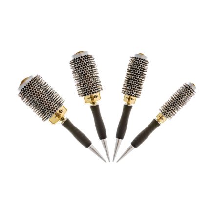 Headjog 34mm Gold Brush