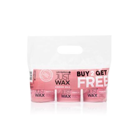 Just Wax Creme Wax Buy 2 get 1 Free (Pre Packed)