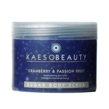 Kaeso Cranberry & Passion Fruit Sugar Body Scrub 450ml