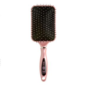 Headjog No.81 Ceramic ionic Paddle Brush- PINK