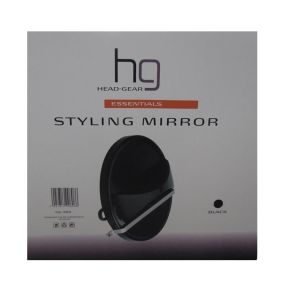 Black Round Back Mirror